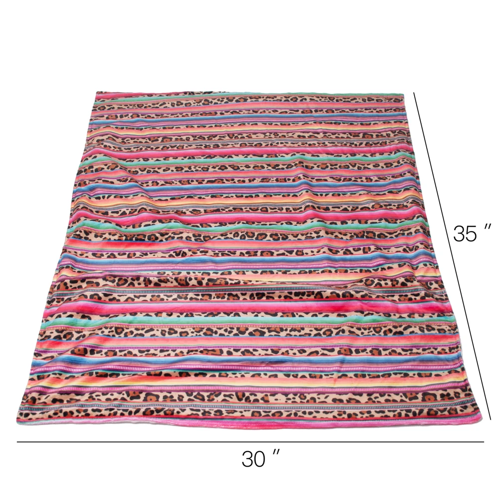 1166-leopard stripe blanket (4)