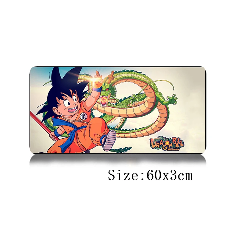 

60*30cm DRAGON BALL Son Goku Kakarotto anime mouse pad mat large Japanese Classic nostalgia anime mousepad