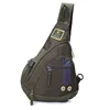Men's Nylon Sling Knapsack Shoulder Messenger Cross Body Trekking Bags Chest Bag Laptop Kettle Travel Assault Single Back Pack ► Photo 2/6