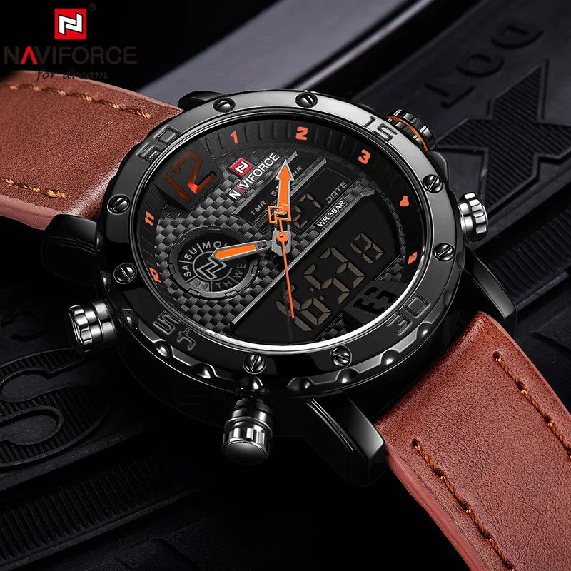 

NAVIFORCE Watches Men Watch Men's Wristwatches Waterproof Chronograph Male Clock Sport Quartz Mens Watches Top Brand Luxury