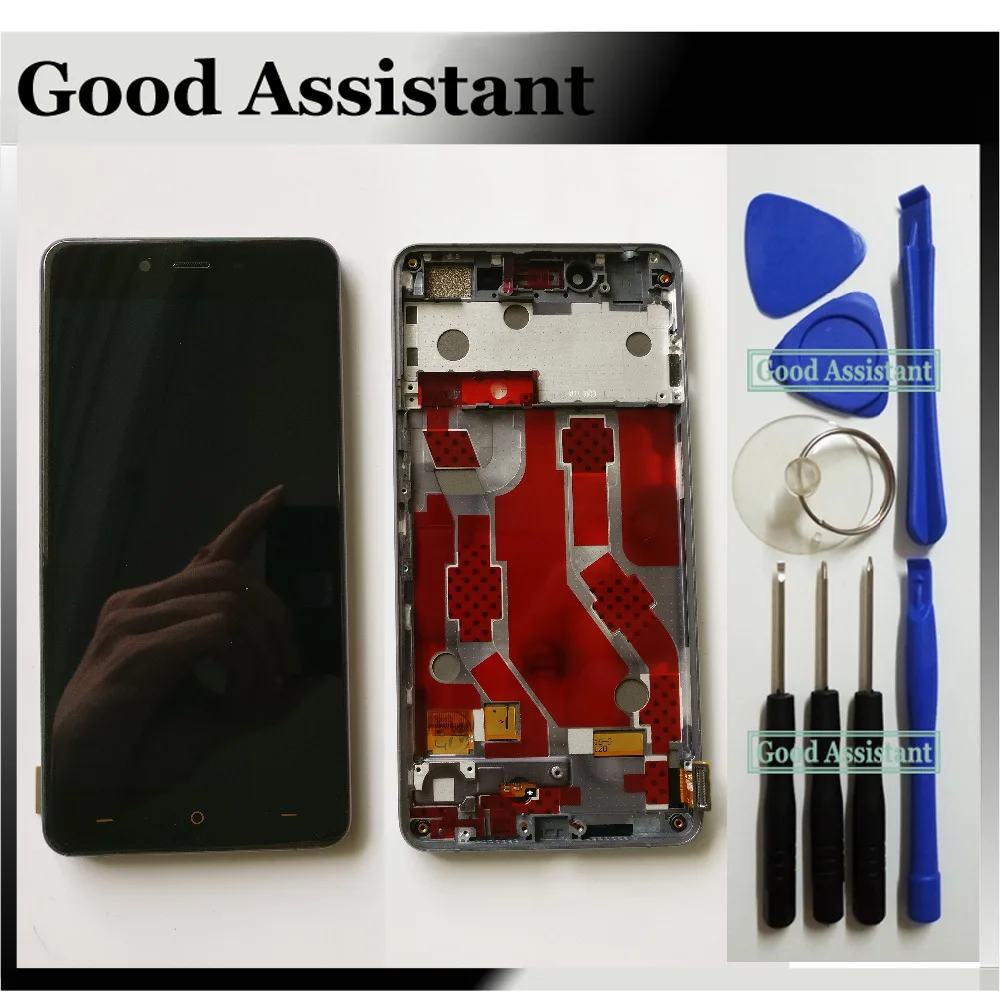 

Black/White 5.0 inch For OnePlus X E1001 E1003 LCD Display + Touch Digitizer Screen Glass Assembly Replacement With Frame Tools