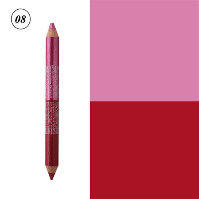 Double head Highlighter Glitter Eyeshadow Eyeliner Pen Durable Waterproof Sweatproof Double Color Long Lasting Beauty Makeup
