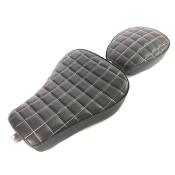 Motorcycle Black Front Driver+Rear Passenger Two Up Seat Sofa Tour Seat Bench Rear Cushion For Harley Sportster 883 1200 10-15
Motorcycle Black Front Driver+Rear Passenger Two Up Seat Sofa Tour Seat Bench Rear Cushion For Harley Sportster 883 1200 10-15