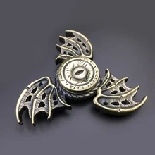 Спиннер-Спиннер monster Eye Wing EDC ручной палец двухсторонняя металлическая с шарниром Спиннеры от стресса Austism Handspinner игрушки SL300