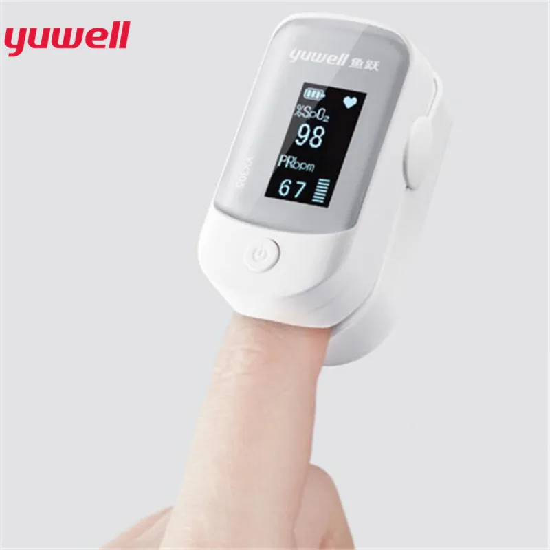 

Yuwell YX305 Oximeter Digital Fingertip Care with OLED Screen High-speed Sensor Auto Power Off for Family For Health