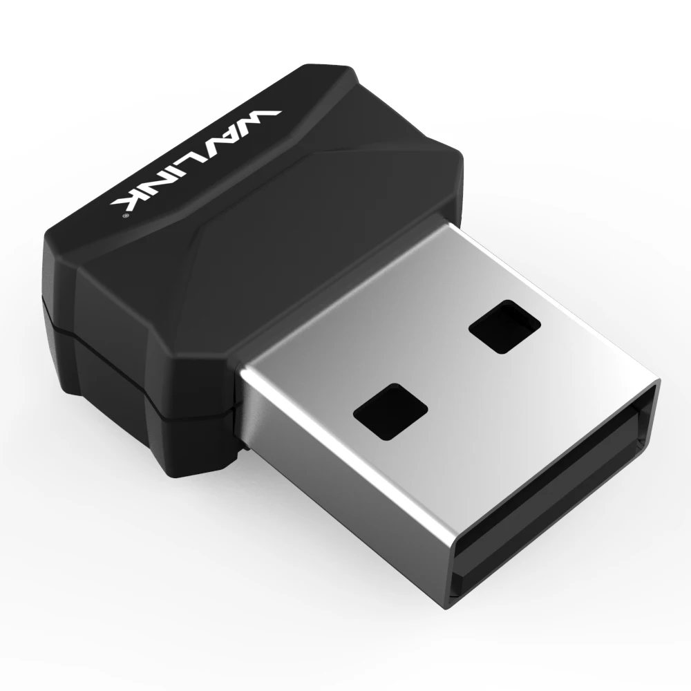 Wavlink мини беспроводной Wifi адаптер Wi-Fi USB адаптер IEEE 802.11b/g/n 150 Мбит/с USB Сетевая Lan Карта WEP WPA WPA2 черный для PC Mac