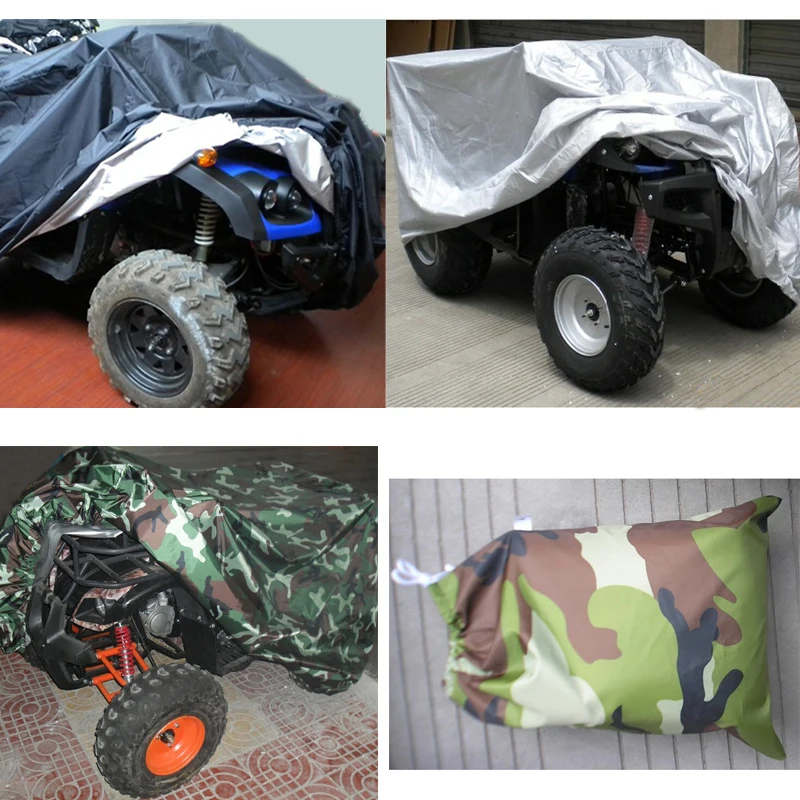 

Black Universal XL-XXXL Waterproof Dustproof for ATV Cover Vehicle Scooter Motorbike Cover High Quality Camouflage