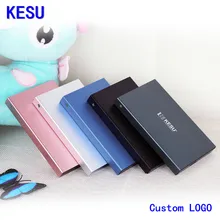 Кесу внешний жесткий диск изготовленным на заказ логосом HDD USB2.0 60g 160g 250g 320g 500g 750g 1 ТБ 2 ТБ HDD для хранения для ПК и Mac планшет ТВ