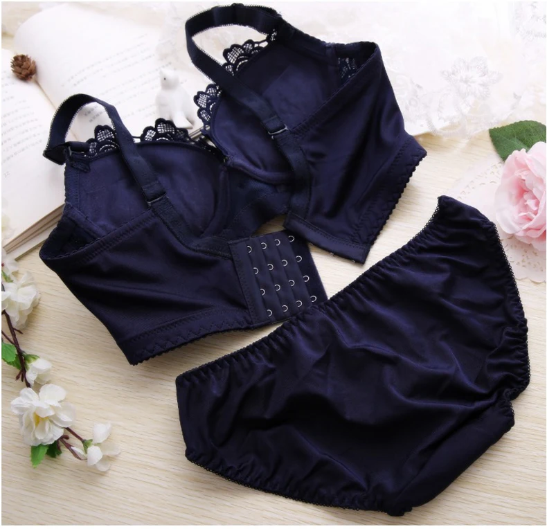 bra and thong set Sexy Underwear Set Push Up Bra Set For Women Underwear Lace Embroidery Bralette Set Women Intimates Lingerie AB Cup sexy underwear sets