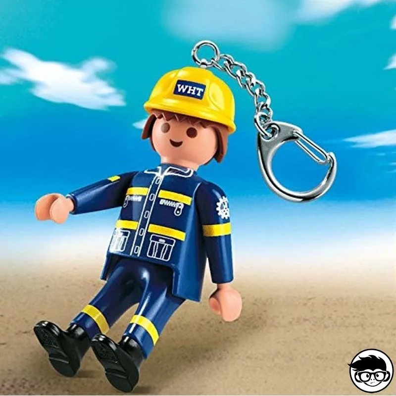 Playmobil City Action 5095 THW Keychain