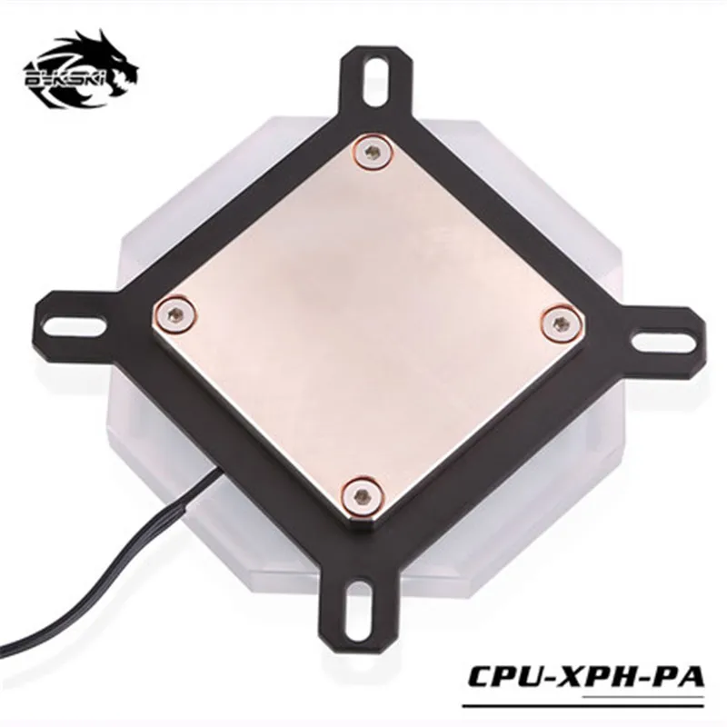 Bykski водный блок процессора использовать для INTEL LGA1150 1151 1155 1156 2011 X99 RGB поддержка 5V