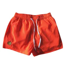 Лидер продаж, мужские Модные брендовые дышащие повседневные шорты, летние модные мужские эластичные спортивные шорты с карманами и ремешком