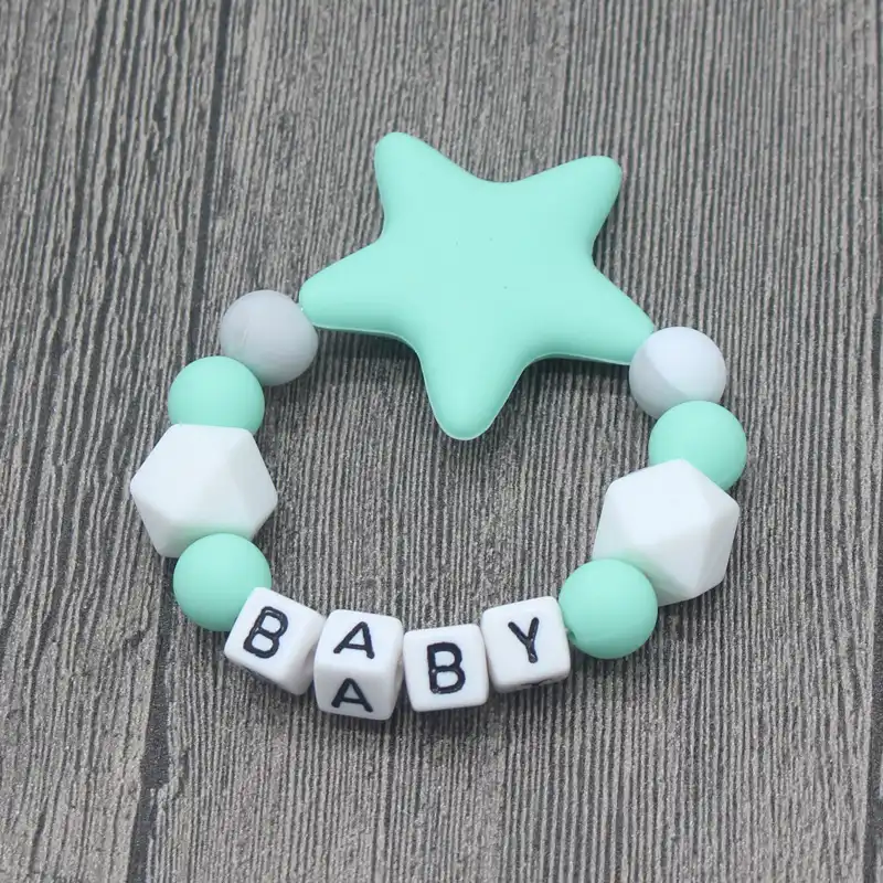 baby name bracelet beads