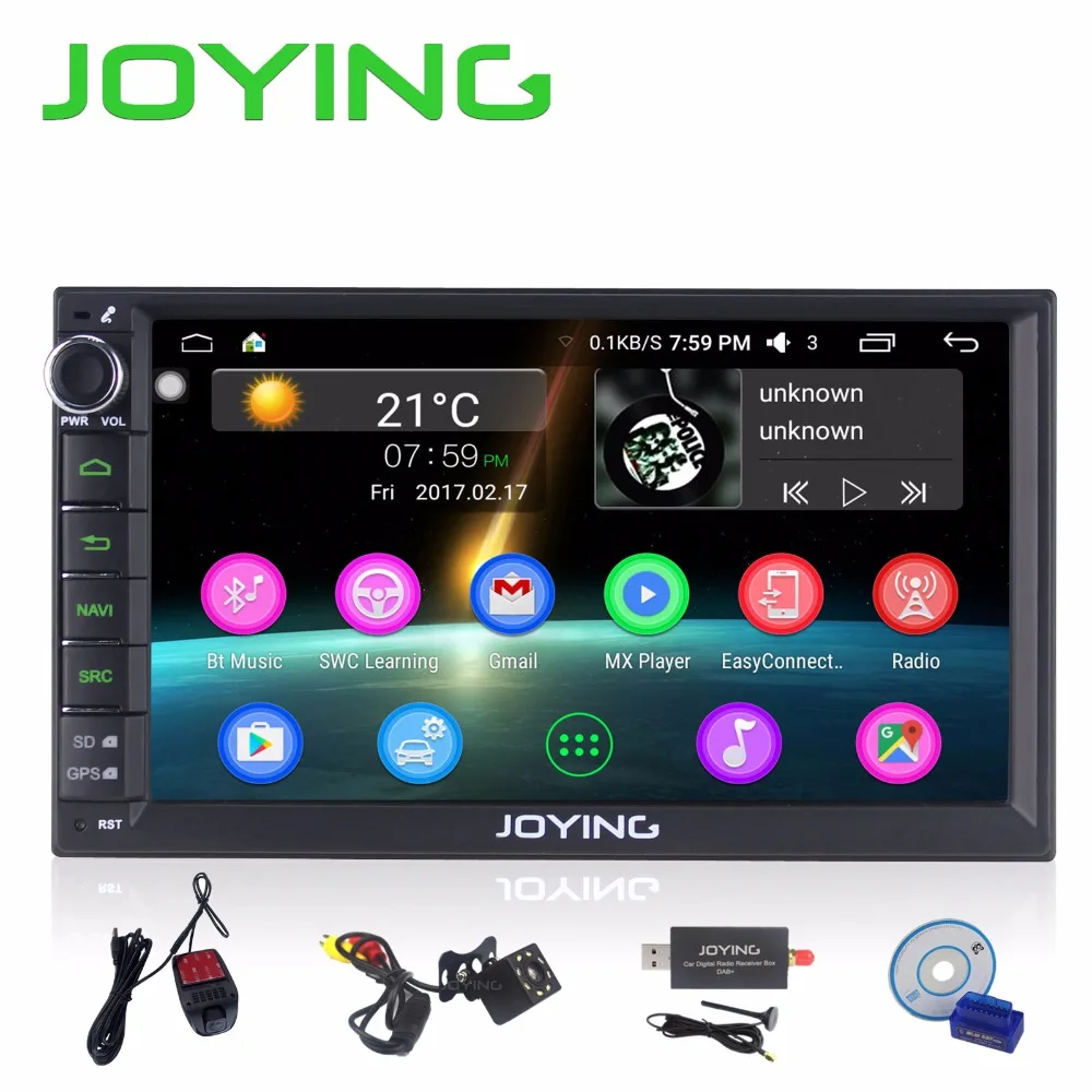 JOYING Official 7" 2 Din Android 6.0 Car Radio Stereo FM/AM GPS ...