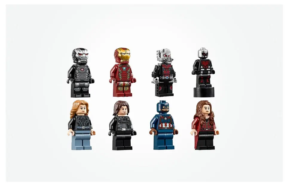 Mailackers 07034 774Pcs Legoing Marvel Series Classic Avengers Super Hero Airport Battle Antman Iron Man Blocks Legoings 76051   8
