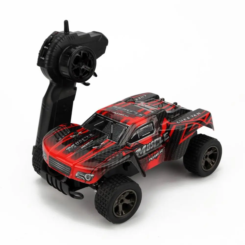 

1/16 Scale 4WD Big RC Car, Electric Racing Buggy(RTR) with High Speed of 20 km/h, 2.4GHz Radio Controlled Vehicle for Kids Gift