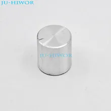 5 шт./лот) LXN15x17 мини ручки из алюминиевого сплава Крышка 15x17 мм крепление 6 мм белый для поворотного потенциометра кодер переключатель