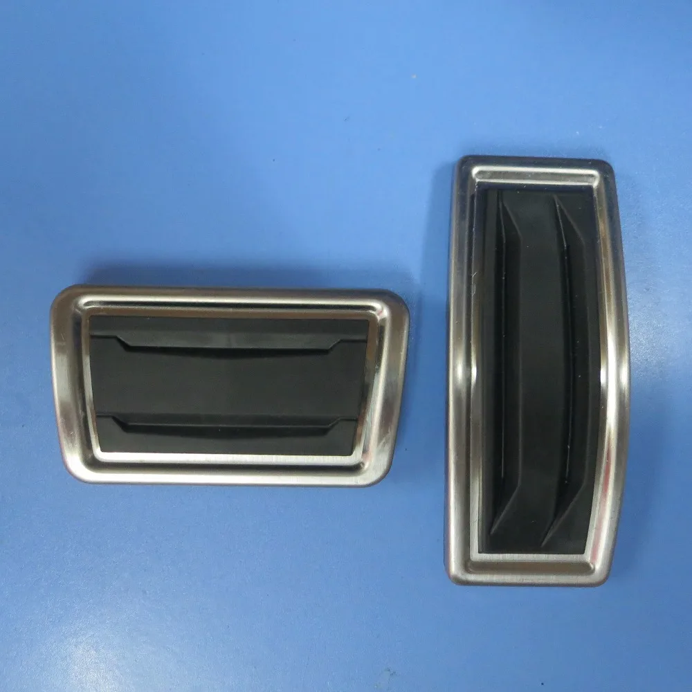 

TTCR-II Car Accessory Aluminium Alloy Accelerator Brake Foot Rest Pedals Pads For Cadillac XT5 AT,Stickers Antiskid Pedal Pad