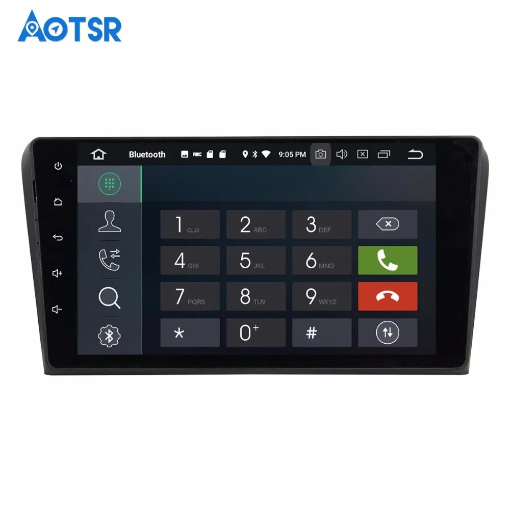 Cheap 10.1 Inch Android 7.1 8.0 Car GPS navi multimedia For Mazda3 2003-2009 no DVD player tape recorder unit car radio 5