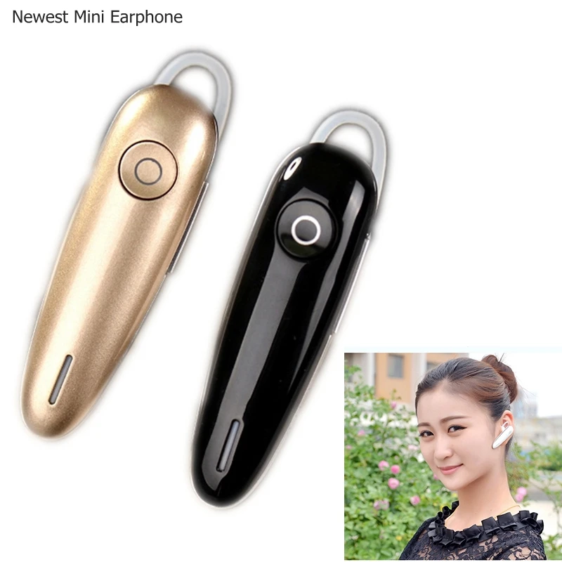 Mini V8 Stereo Bass Wireless Russian Spanish Bluetooth Headset Earphone