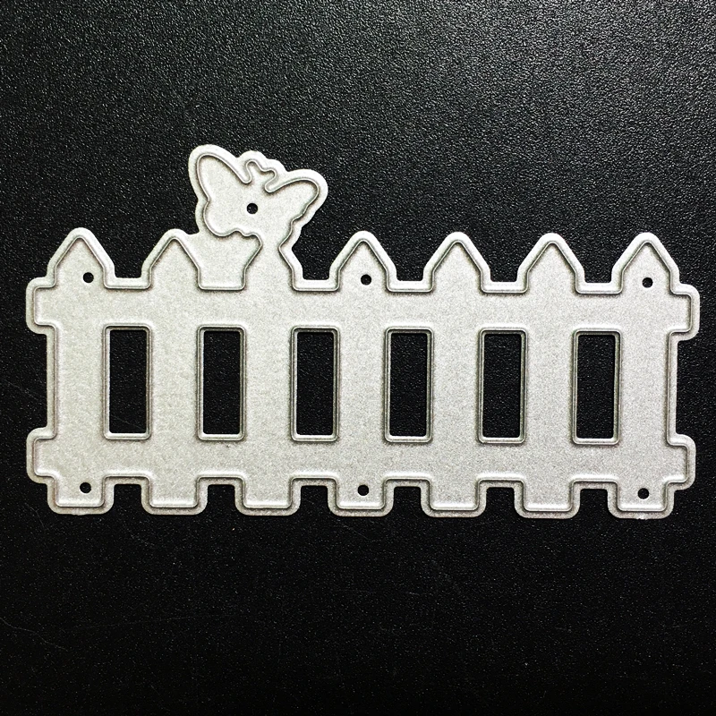 

SCD870 Fence Metal Cutting Dies For Scrapbooking Stencils DIY Album Cards Decoration Embossing Folder Die Cuts Cutter Tools New