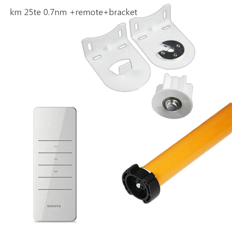Руководство по обновлению моторных штор 110-240 В Dooya KM25TE цилиндрический Электрический штор роликовая штора подходит для 38 мм трубки дистанционного управления - Цвет: setB