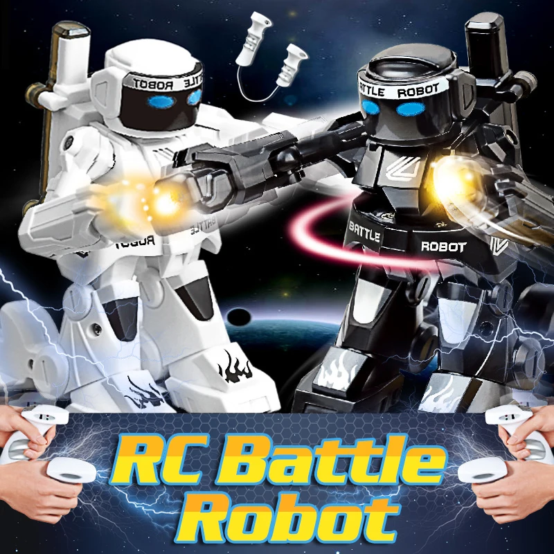 

New Global Drone RC Battle Robots Toys with Remote Control Smart Robot Multi-function Toy for Boys