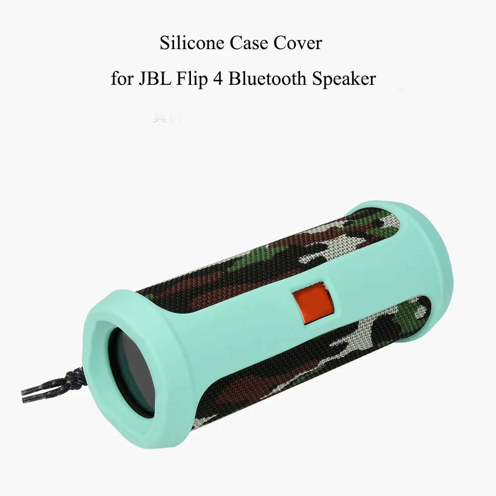 Защитный силиконовый чехол для JBL Flip 4 Bluetooth динамик противоударный водонепроницаемый защитный чехол для JBL Flip4 динамик