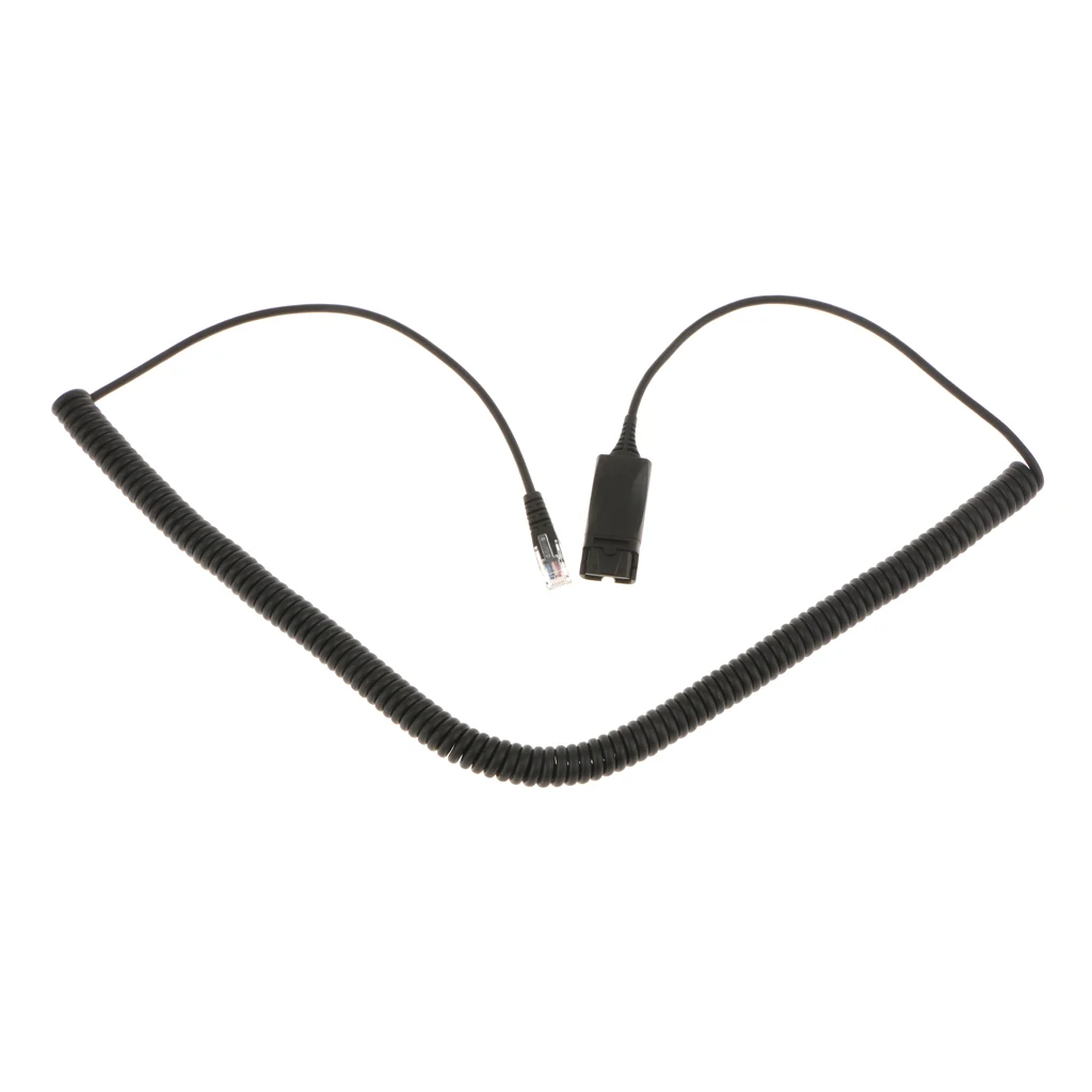QD-RJ9 Call Center Corded Headset Noise Cancelling For Landline Phones