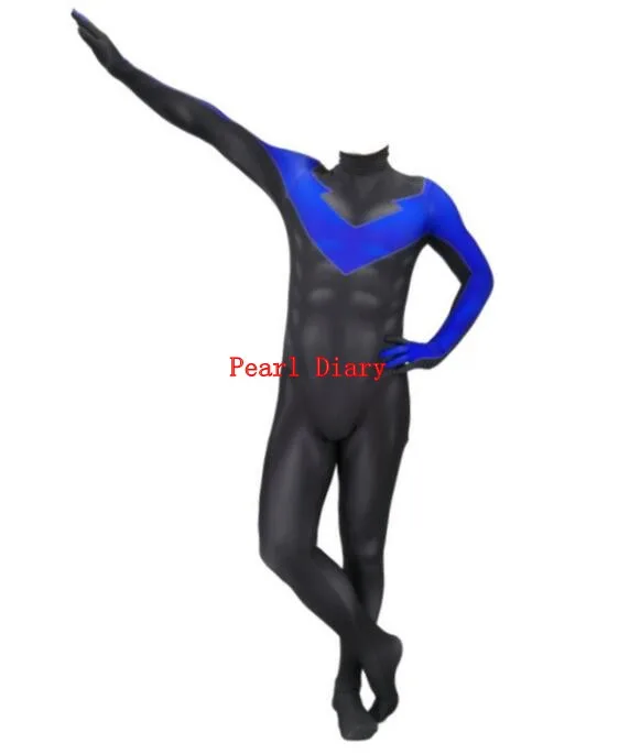 Костюм для косплея на Хэллоуин с 3D Цифровым принтом Zentai аниме Nighthawk Косплей