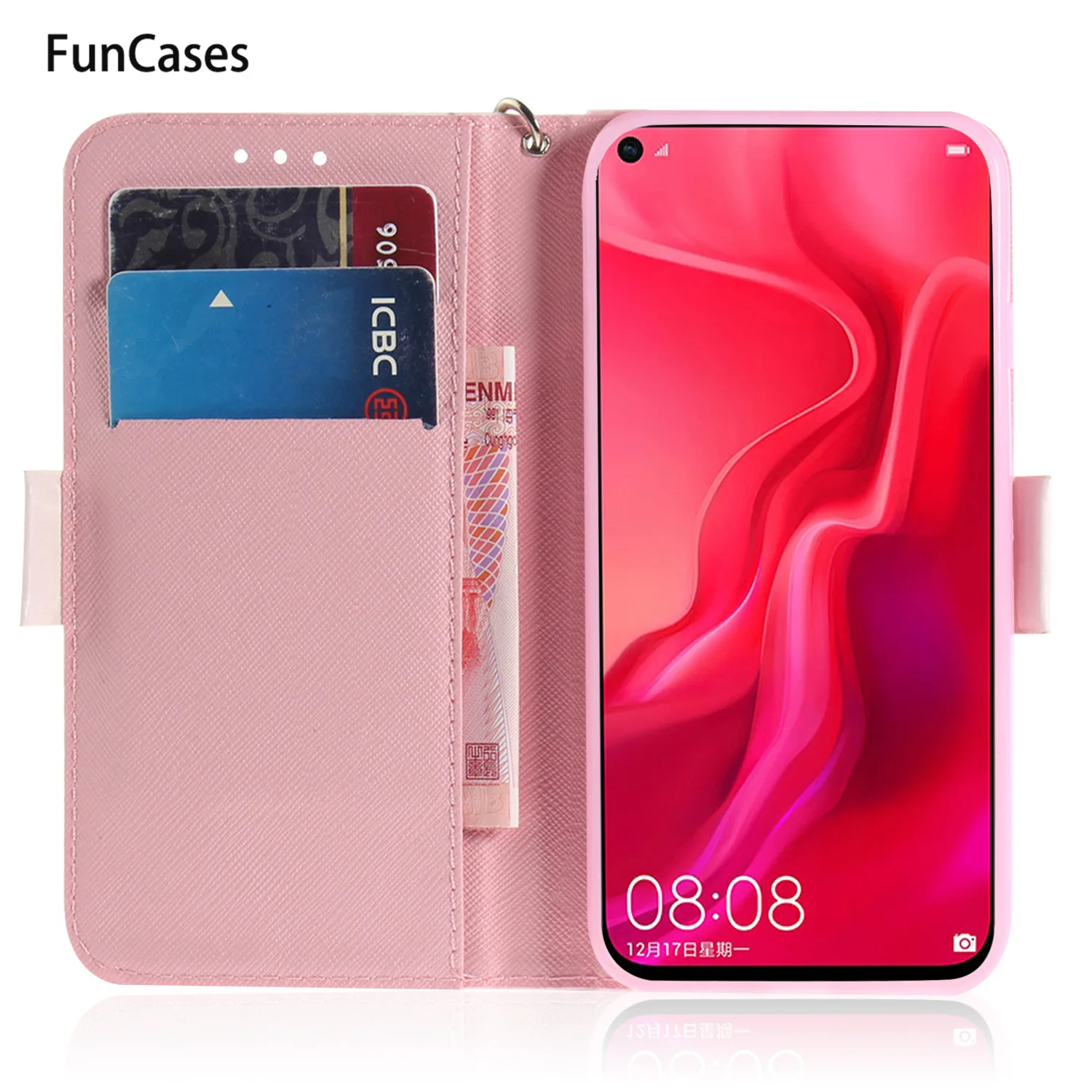 Кошелек флип чехол для huawei Nova 4 телефона Роскошный сотовый СПС 2i 3 3E 3i P Smart 2019 плюс