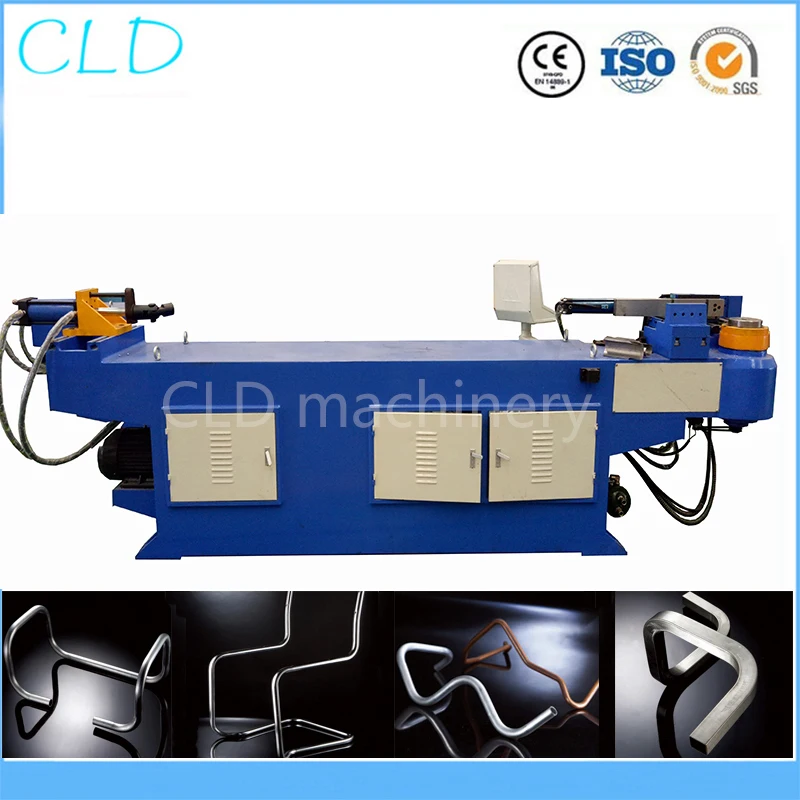 

China Semi-automatic pipe tube bender for 75 mm 3 inch Outside diameter hydralic pipe bending machine