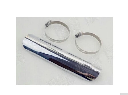 Хромированная защита выхлопной тепла для Yamaha VStar 400 650 1100 1300 Virago Xv 250 535 750 Road Star Custom