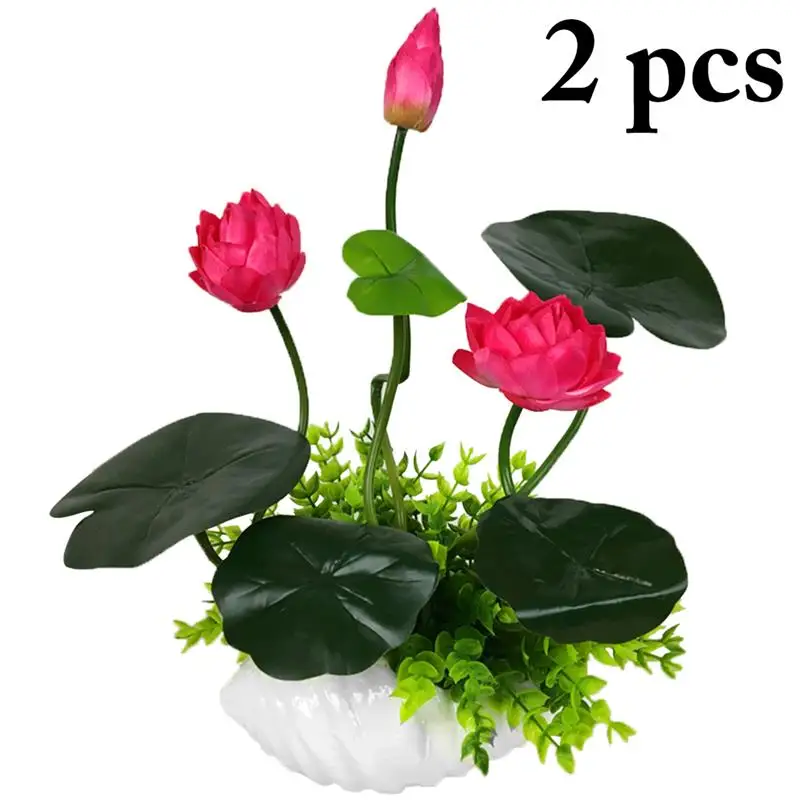 2 искусственные букеты, реалистичные элегантные искусственные цветы, искусственные растения для дома - Цвет: Rose Red