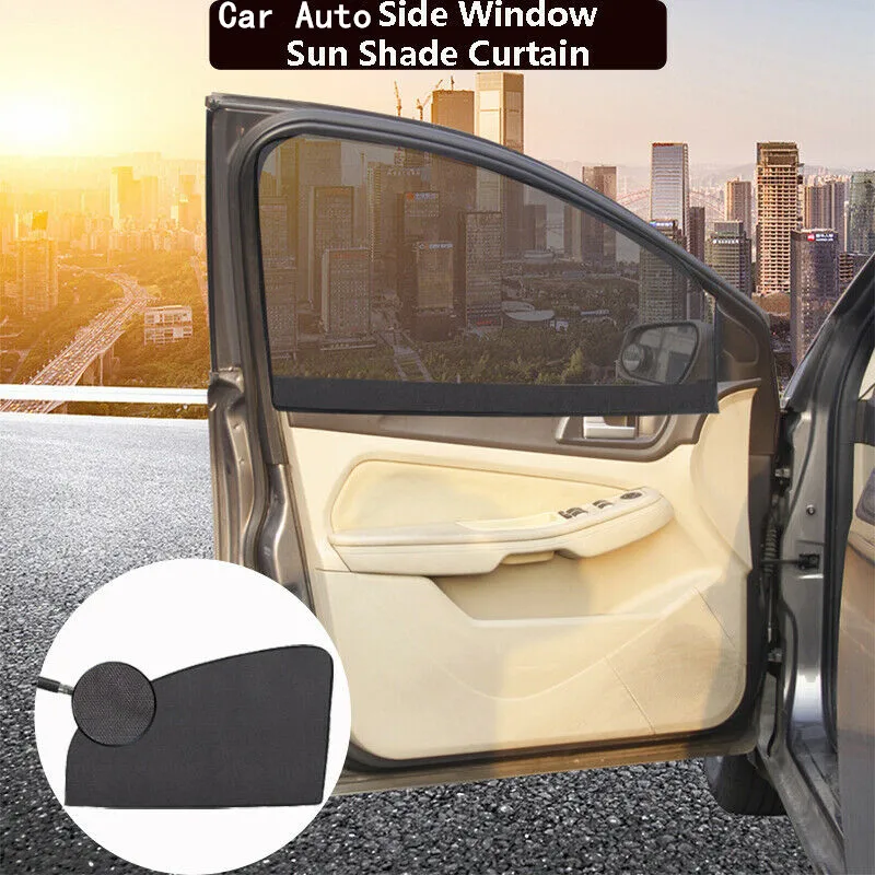 

Magnetic Car Sun Shade Curtain UV Protection Side Window Sunshade Mesh Summer Sun Windshield Visor Film for Baby Children