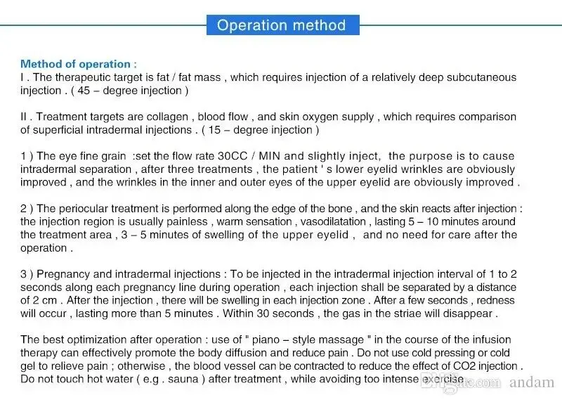 CO2 CDT машина для карбоксильной терапии для разглаживающий морщины