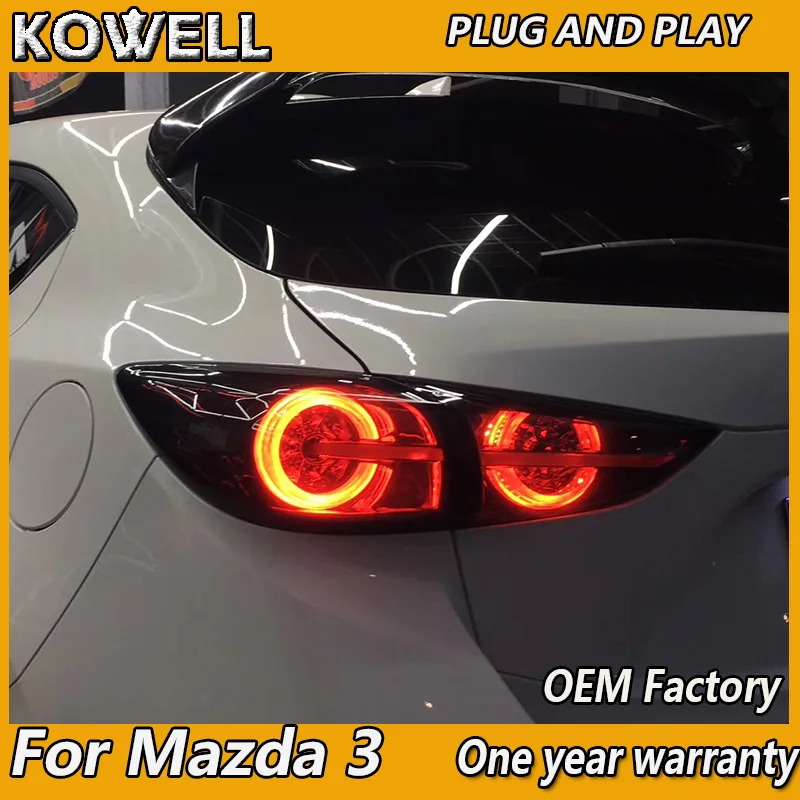 Задние фары для Mazda 3 Axela 2013 2016 версия хэтчбека Mazda3 динамический сигнал поворота