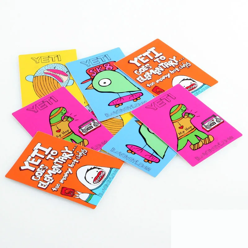 

Screen Printing Outdoor Glossy Custom removable electrostatic window reverse stickers labels printing in china --- DH10088