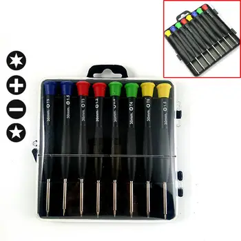 

New 8 in 1 Precision Mini Pocket Screwdriver Repair Tools Set for Cell Phone PC