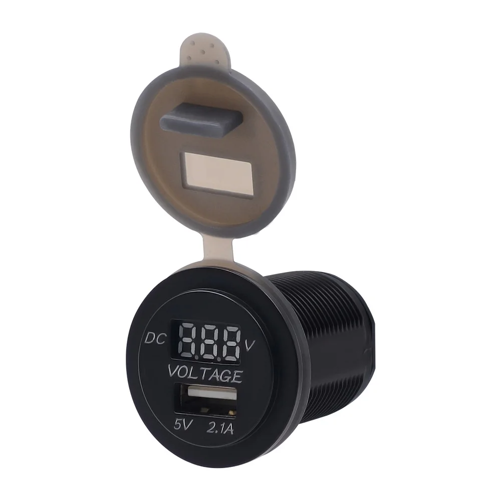 AOSHIKE USB Автомобильное зарядное устройство прикуриватель фокус караван мотоцикл