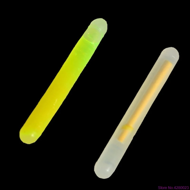 2019 جديد متعدد الألوان الصيد تعويم Lightstick ضوء ليلة تعويم كليب على الظلام الوهج عصا 5 قطعة/المجموعة