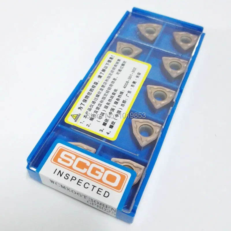 

WCMX 050308 GP8025 indexable changeable carbide inserts for U drill high speed drill and rapid drill hole machining
