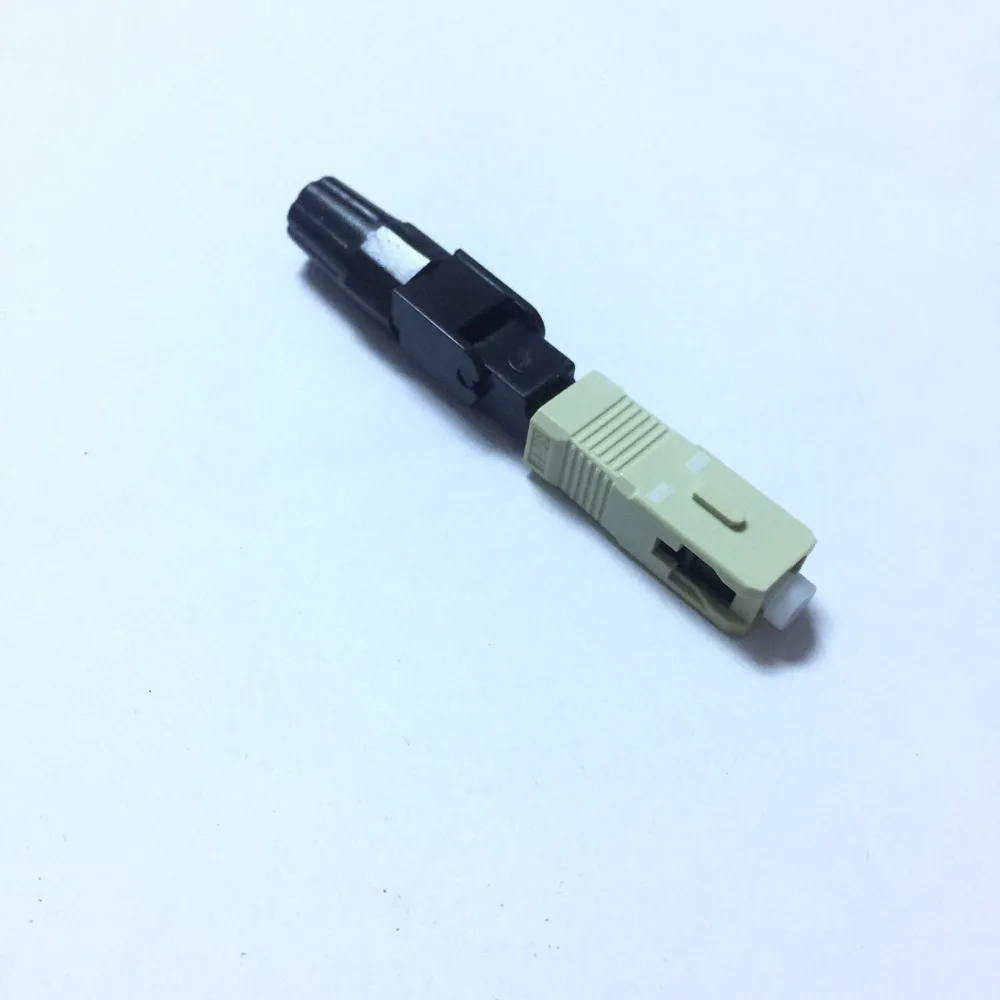 

500pcs/lot Optic Fiber Quick Multimode FTTH SC Single Mode UPC Fast Connector