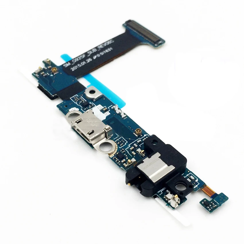 

Mobile Phone Flex Cables for Samsung S6 Edge G925F Tail Plug Cable USB Charging Dock Charging Board Sensor