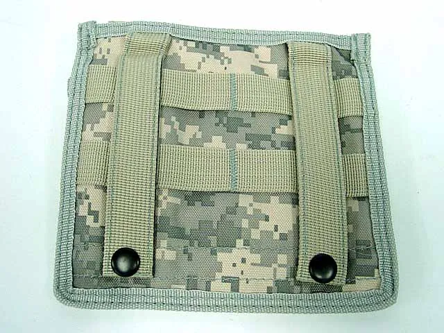 США страйкбол военный Molle Milspec MOD Карта фонарь Админ Чехол черный