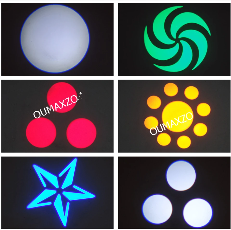 Mistura de Cores Movendo a Cabeça 2 Xlot 95 w Levou Movendo Zoom Cabeça Luz 30 w Gobo e cor da Roda 6x8 w Lavagem 4em1 Rgbw Leds Surround Cabeça 30 w 6 Efeito de Iluminação de palco
