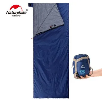 

Naturehike Lengthened Envelope Sleeping Bag Cotton Splicing Ultralight Adult Portable Outdoor Camping Hiking 3 Seasons 205*85cm