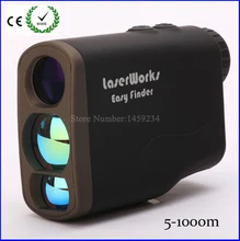 6×25 Hunting Monocular Telescope Golf Laser range Distance Meter Rangefinder 1000m Range Finder with 4 measurement modes