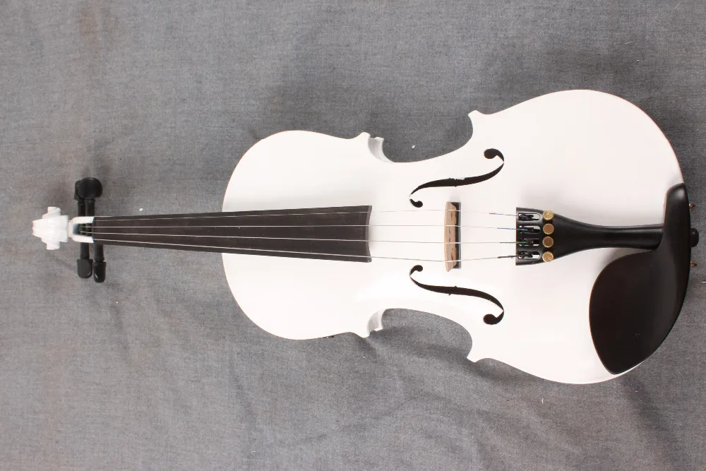 

new 4-String white 4/4 Electric Acoustic Violin color #1-2511# what color do you like