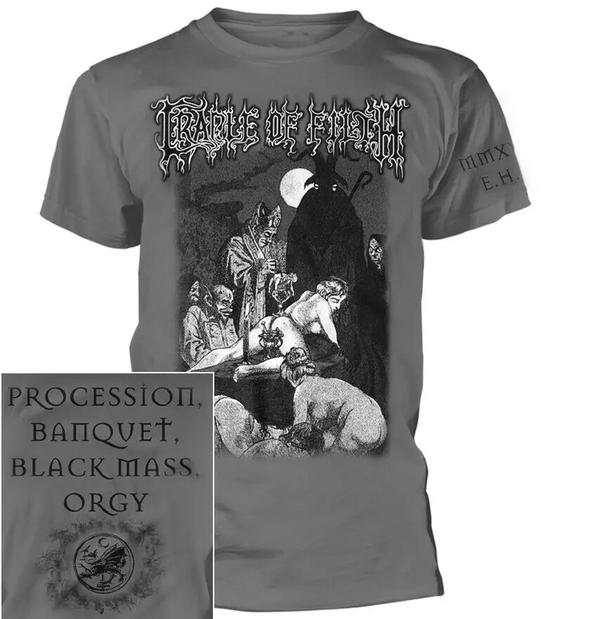

Cradle Of Filth Black Mass Shirt S-XXL Oficial Black Metal T-Shirt Tshirt New